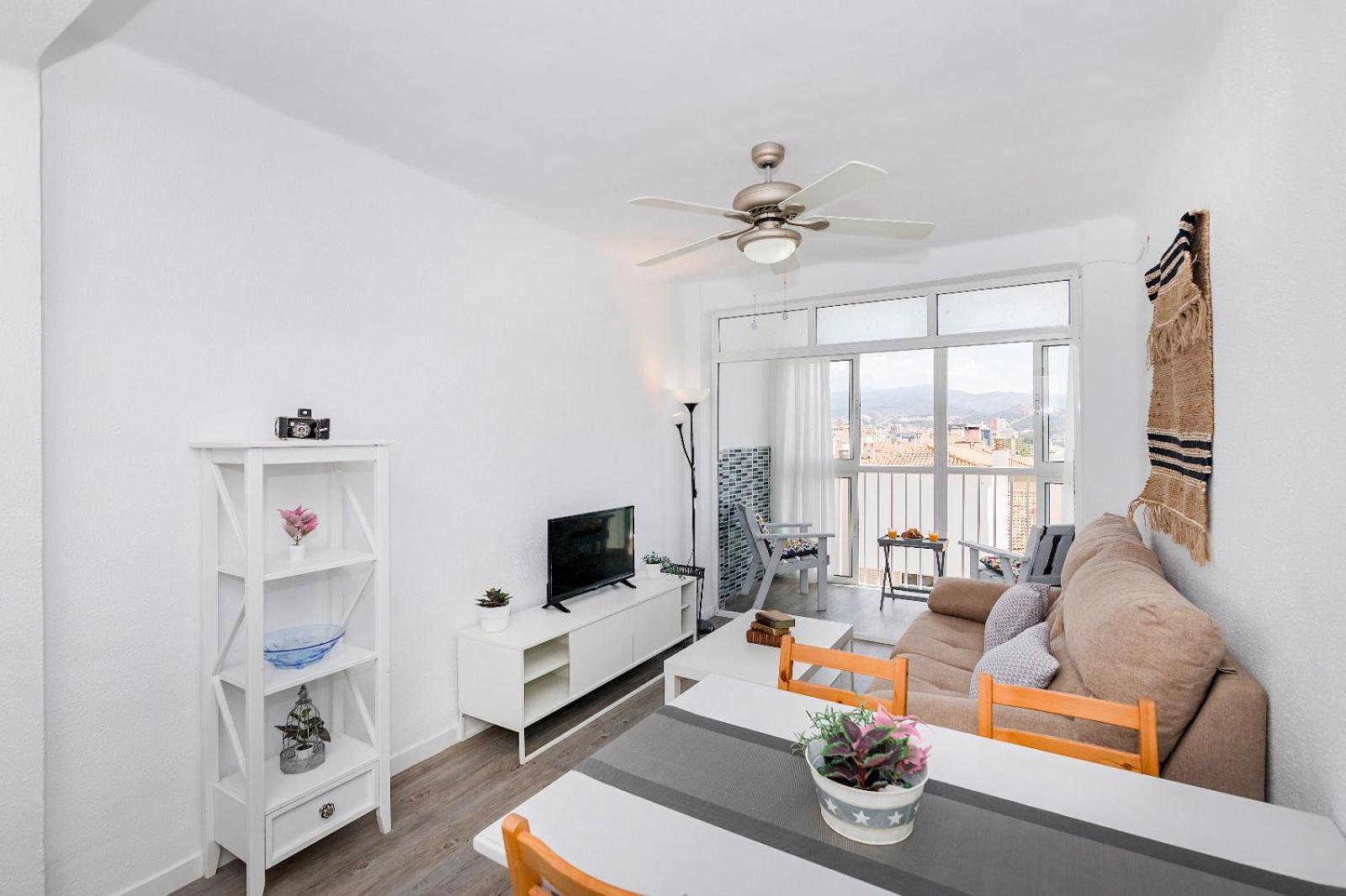 Impresionante Vista Al Mar - Elegante Apartamento Málaga Dış mekan fotoğraf