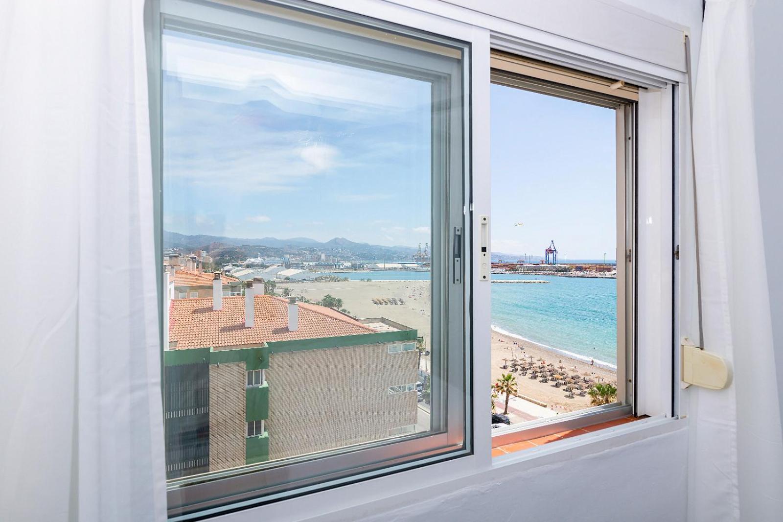 Impresionante Vista Al Mar - Elegante Apartamento Málaga Dış mekan fotoğraf