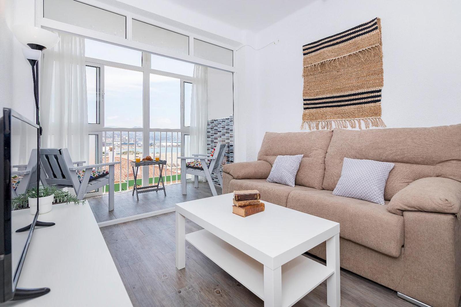 Impresionante Vista Al Mar - Elegante Apartamento Málaga Dış mekan fotoğraf